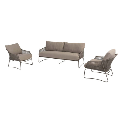 4 Seasons Outdoor Moretti loungeset zonder salontafel