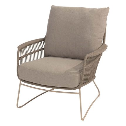 4 Seasons Outdoor Botanic loungeset zonder salontafel + gratis voetenbank