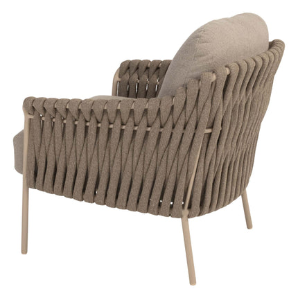 4 Seasons Outdoor Comino loungebank + low dining stoel