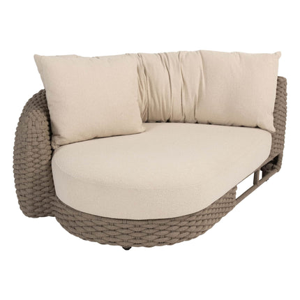 4 Seasons Outdoor Maxime chaise lounge bank + Boaz salontafels terre