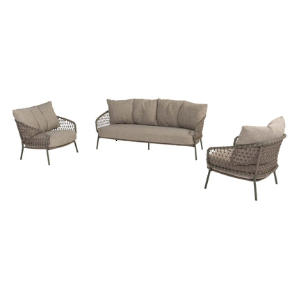4 Seasons Outdoor Jura loungeset zonder salontafel