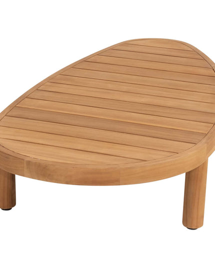 4 Seasons Outdoor Capalbio loungeset + Finn salontafel kiezel-vorm 125 cm