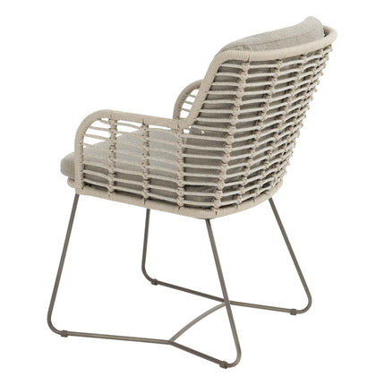 4 Seasons Outdoor Fabrice dining + Sarah 120 Ø cm eettafel terre - Image 7