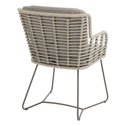 4 Seasons Outdoor Fabrice dining + Sarah 120 Ø cm eettafel terre - Image 6