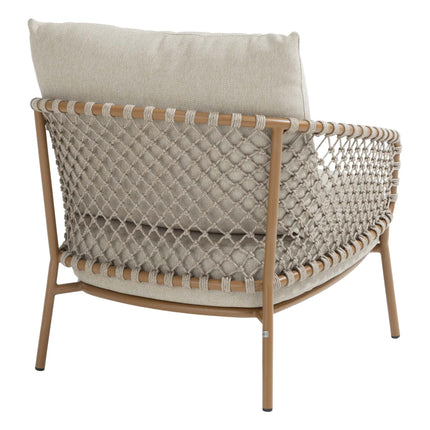 4 Seasons Outdoor Martinique modulaire lounge + Loungestoel + Hampton salontafel 140 cm - Image 12