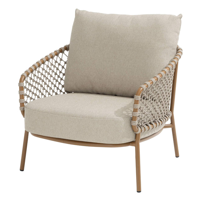 4 Seasons Outdoor Martinique modulaire lounge + Loungestoel + Sofie salontafels - Image 12