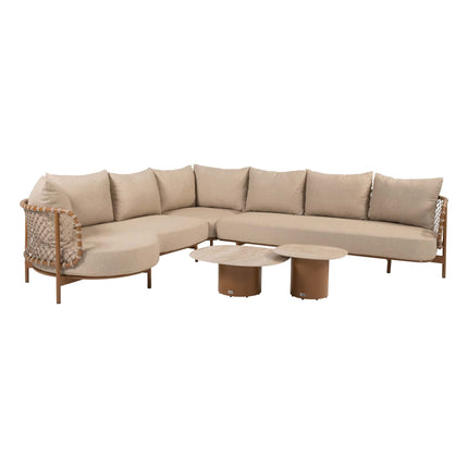 4 Seasons Outdoor Martinique modulaire lounge + Sofie salontafels - Image 1