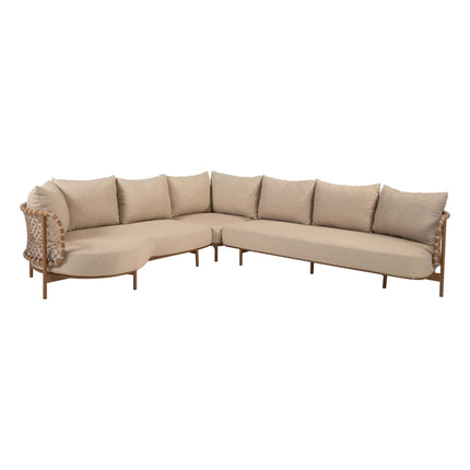 4 Seasons Outdoor Martinique modulaire corner lounge zonder salontafel - Image 1