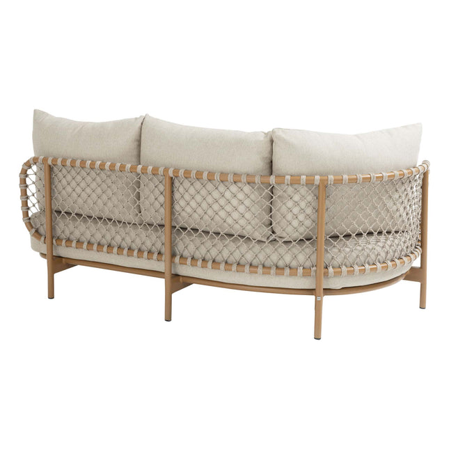 4 Seasons Outdoor Martinique modulaire lounge + Loungestoel + Sofie salontafels - Image 9