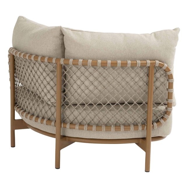 4 Seasons Outdoor Martinique modulaire lounge + Loungestoel + Sofie salontafels - Image 7