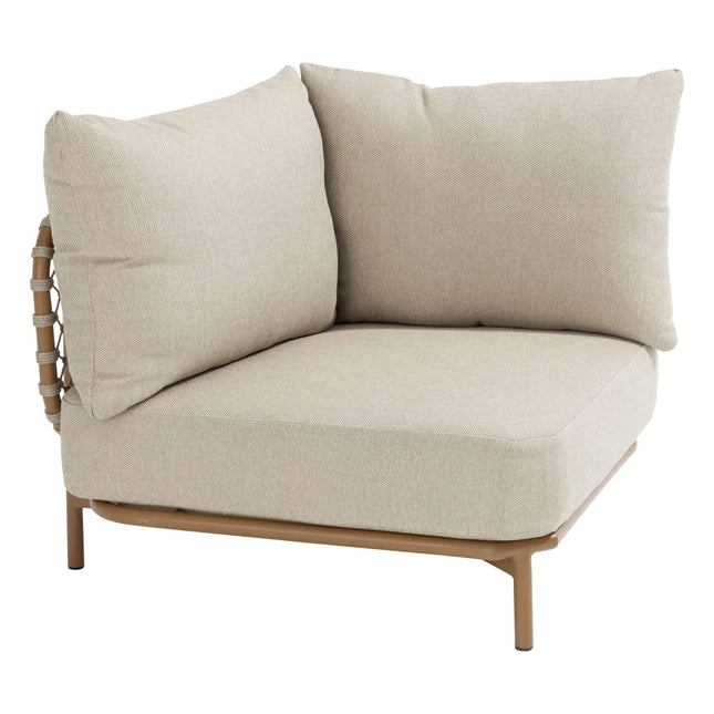 4 Seasons Outdoor Martinique modulaire lounge + Loungestoel + Sofie salontafels - Image 6