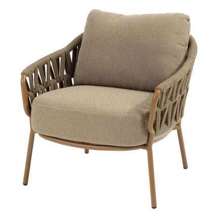 4 Seasons Outdoor Biarritz low dining set Amber + Hampton low dining tafel 160 Ø cm - Image 7