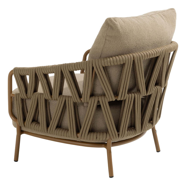 4 Seasons Outdoor Biarritz loungeset Amber: 3-zits bank + 2 loungestoelen - Image 3