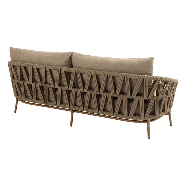 4 Seasons Outdoor Biarritz loungeset Amber: 3-zits bank + 2 loungestoelen + June salontafels - Image 5