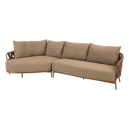 4 Seasons Outdoor Biarritz Chaise loungeset Amber: 2,5-zits bank + 2-zits armleuning - Image 1