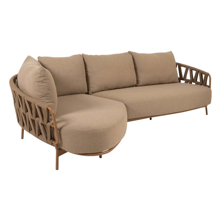 4 Seasons Outdoor Biarritz Chaise loungeset Amber: 2,5-zits bank + 2-zits armleuning - Image 2