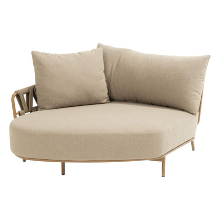 4 Seasons Outdoor Biarritz Chaise loungeset Amber: 2,5-zits bank + 2-zits armleuning + Sofie salontafel - Image 4