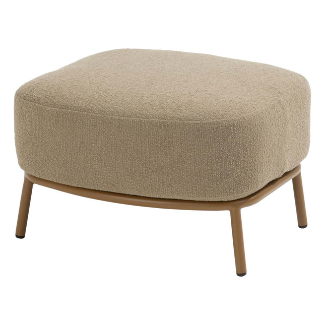 4 Seasons Outdoor Biarritz loungeset Amber: 3-zits bank + 2 loungestoelen + voetenbank - Image 6