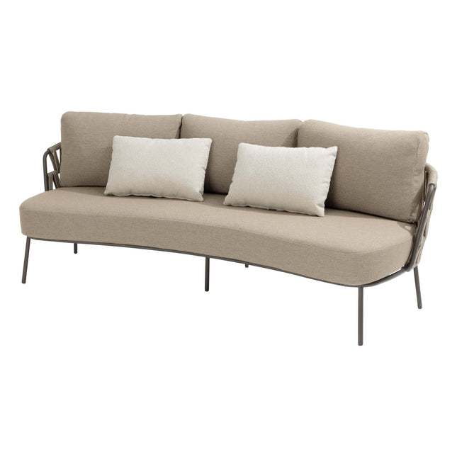 4 Seasons Outdoor Mallorca 3-zits low dining bank + Mallorca low dining + Salute low dining 220×105 cm - Image 6