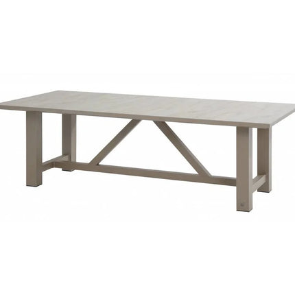 4 Seasons Outdoor Diva tuintafel met keramisch tafelblad 240 cm en aluminium frame