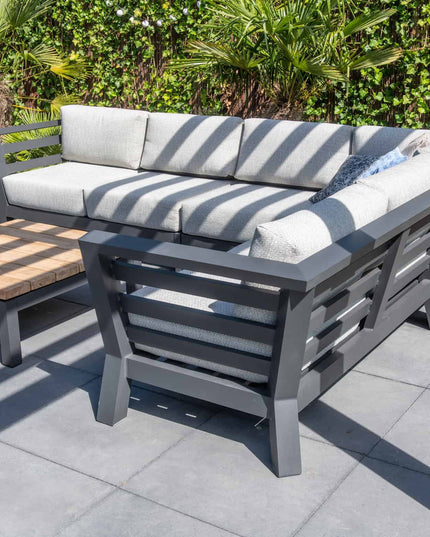 4 Seasons Outdoor Meteoro loungeset + center + Capitol salontafel 90 x 90 cm