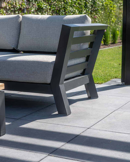 4 Seasons Outdoor Meteoro loungeset + center + Capitol salontafel 90 x 90 cm