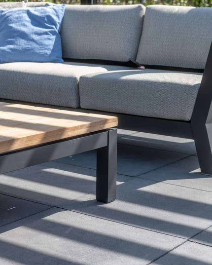 4 Seasons Outdoor Meteoro loungeset + center + Capitol salontafel 90 x 90 cm