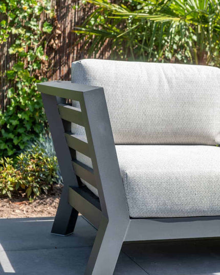 4 Seasons Outdoor Meteoro loungeset + center + Capitol salontafel 90 x 90 cm
