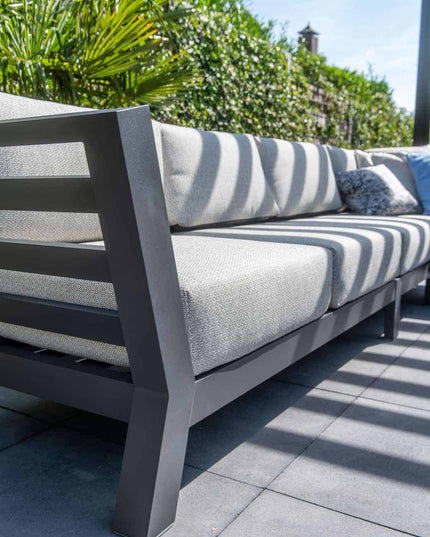 4 Seasons Outdoor Meteoro loungeset + center + Capitol salontafel 90 x 90 cm