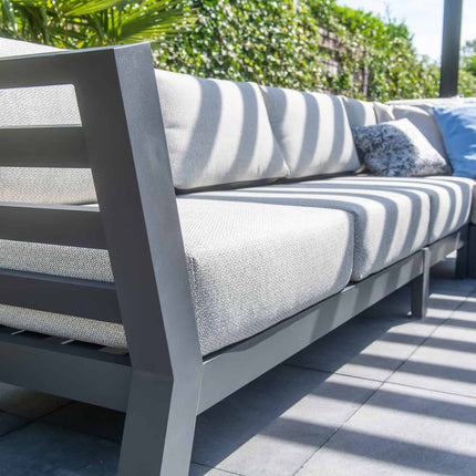 4 Seasons Outdoor Meteoro loungeset + center + Capitol salontafel 90 x 90 cm