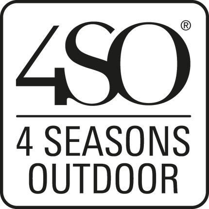 4 Seasons Outdoor Botanic organische 3-zits lounge bank incl. 3 kussens