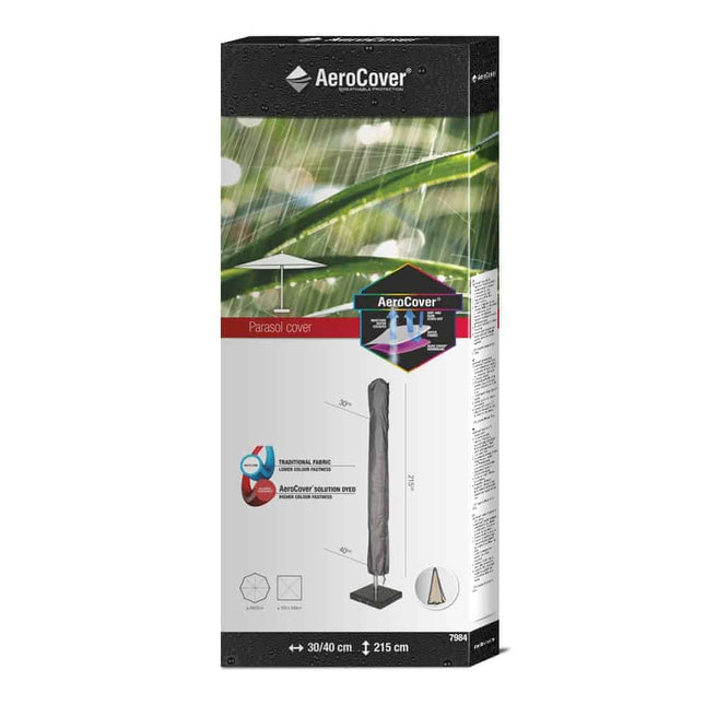 4 Seasons Outdoor Azzurro 200 x 300 cm charcoal houtlook frame