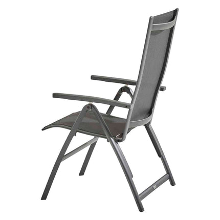 Taste 4SO Cadiz verstelbare stoel + Ridge tafel antraciet 220 cm