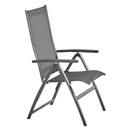 Taste 4SO Cadiz verstelbare stoel + Ridge tafel antraciet 220 cm