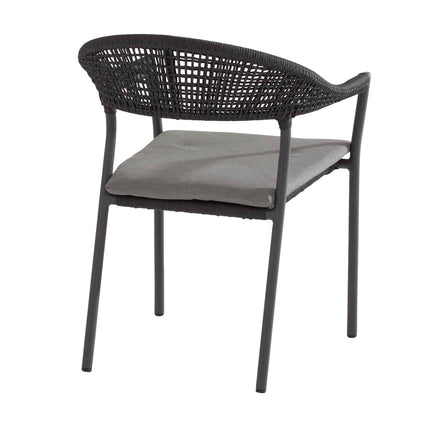 Taste 4SO Sienna dining + Prado teak tafel 130 Ø cm
