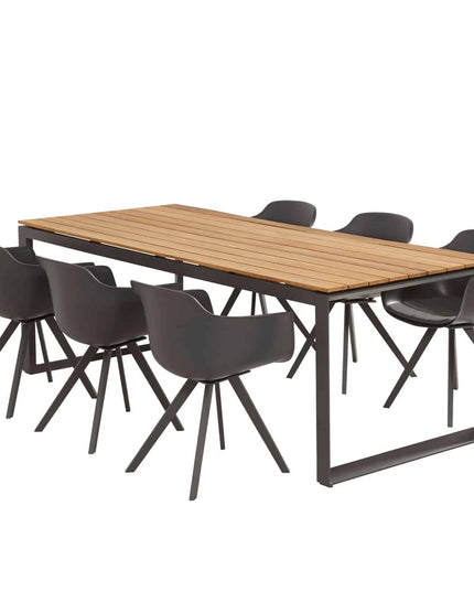 Taste 4SO Solid dining + Heritage teak tafel 220 cm