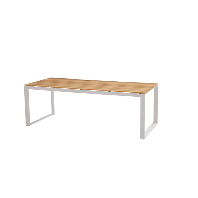Taste 4SO Heritage tafel teak tafelblad 220 cm wit