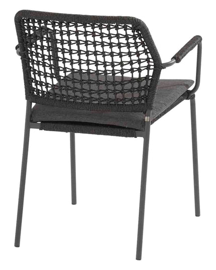 Taste 4SO Barista dining antraciet + Minerva tafel HPL blad donkergrijs 280 x 95 cm
