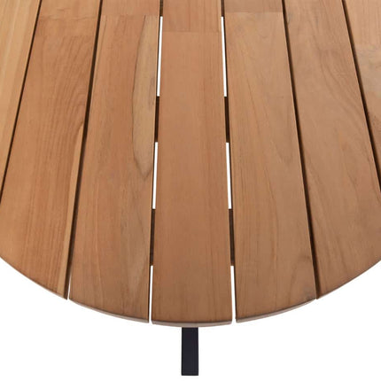 4 Seasons Outdoor Aprilla dining antraciet + Taste 4SO Prado teak tafel ovaal 240 cm