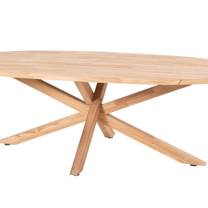4 Seasons Outdoor Puccini dining + Taste 4SO Prado teak tafel ovaal 240 cm