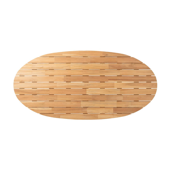 4 Seasons Outdoor Jura dining + Taste 4SO Prado teak tafel ovaal 240 cm