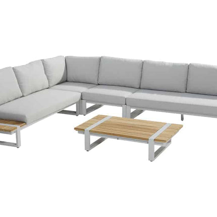 Taste 4SO Country loungeset frost grey + center + salontafel