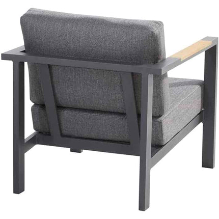 Taste 4SO Ginger loungeset antraciet + salontafel 120 x 64,5 cm