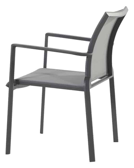 Taste 4SO Melbourne dining + Fiesta tafel met teak tafelblad 90 x 90 cm