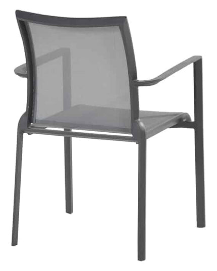 Taste 4SO Melbourne dining + Fiesta tafel met teak tafelblad 90 x 90 cm