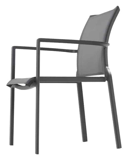 Taste 4SO Melbourne dining + Fiesta tafel met teak tafelblad 90 x 90 cm