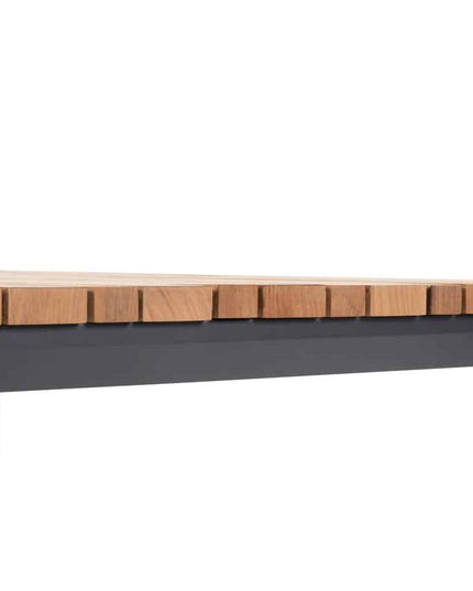 Taste 4SO Tosca dining antraciet + Ridge teak tafel 220 cm