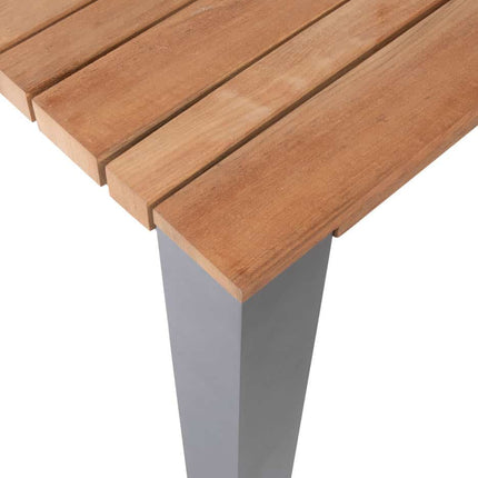 Taste 4SO Tosca dining antraciet + Ridge teak tafel 220 cm
