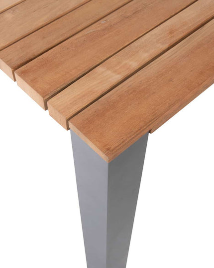 Taste 4SO Tosca dining antraciet + Ridge teak tafel 220 cm