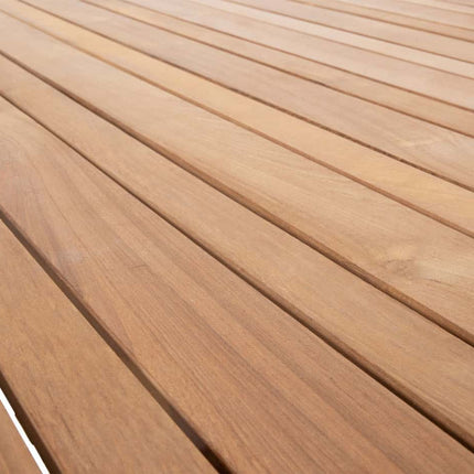 Taste 4SO Tosca dining antraciet + Ridge teak tafel 220 cm
